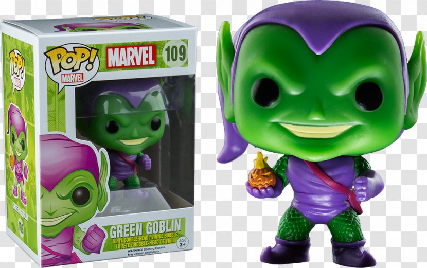 Green Goblin Spider-Man: Big Time Funko Action & Toy Figures Transparent PNG