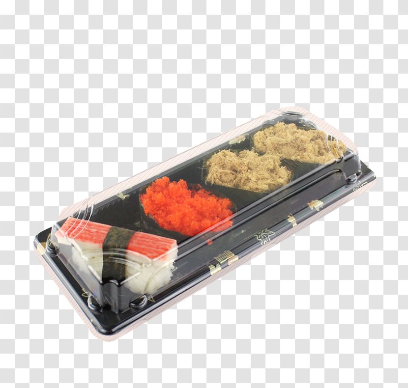 Sushi Fast Food Take-out Box Pasta - Frame - Trumpet Material Transparent PNG
