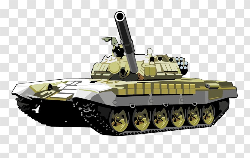 Tank Military Clip Art - Combat Vehicle - Tanque Transparent PNG