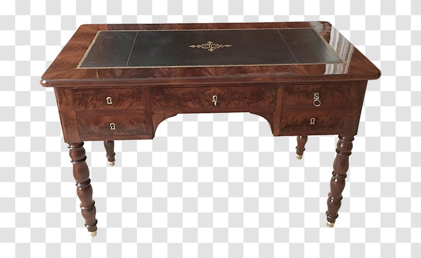 Table Restauration De. Meubles Furniture Desk Marquetry - Antique - Merlin Monro Transparent PNG