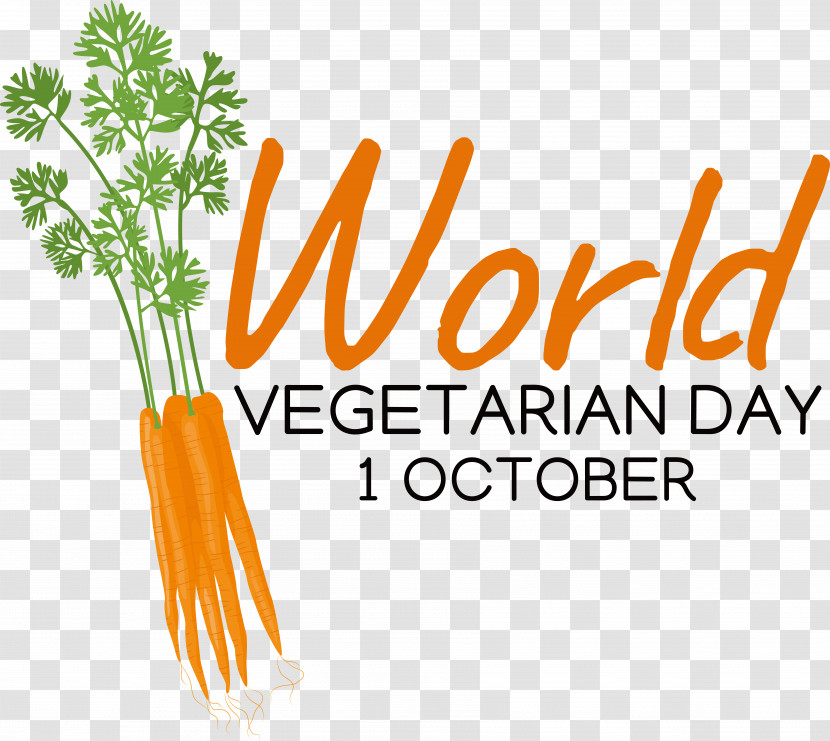 Carrot Vegetable Logo Superfood Text Transparent PNG