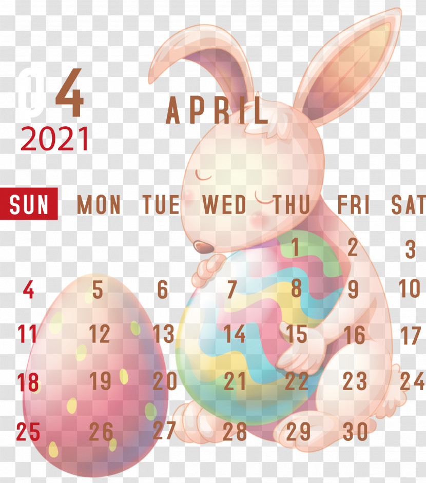 April 2021 Printable Calendar April 2021 Calendar 2021 Calendar Transparent PNG