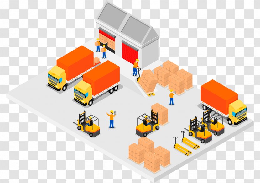 Isometric Projection Warehouse Management System Royalty-free Transparent PNG