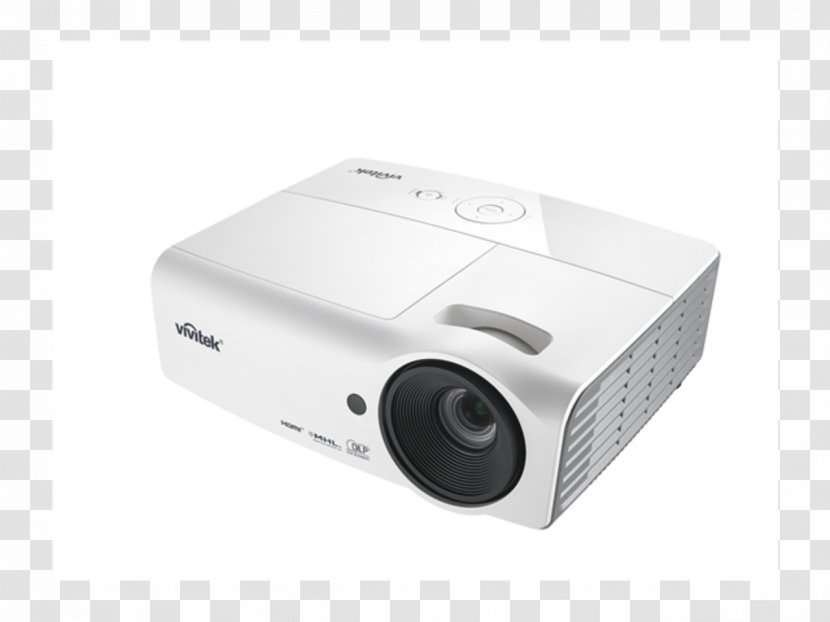 Vivitek DH833 4500-Lumen Full HD DLP Projector Desktop Multimedia Projectors DH765Z-UST Maintenance-Free Laser (w WM-3Z) 1080p - Lcd Transparent PNG