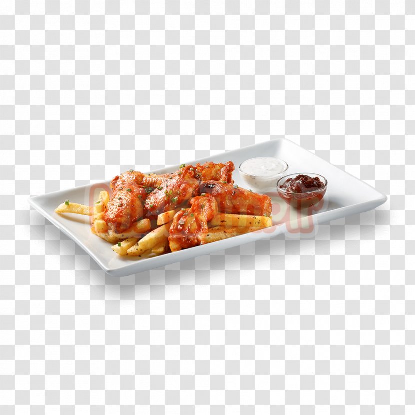 Dish Buffalo Wing Crispy Fried Chicken - Sauce Transparent PNG
