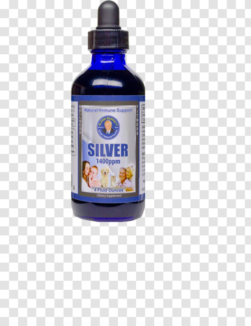 Silver Liquid Dietary Supplement Glenn Burkett Wellness & Health - Partsper Notation Transparent PNG