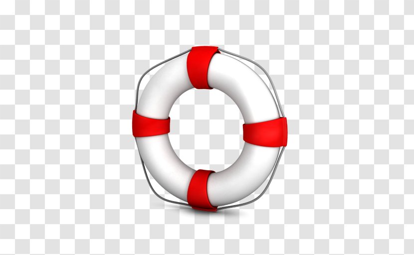 Data Recovery Technical Support Software Information - Red - Simple Lifebuoy Transparent PNG