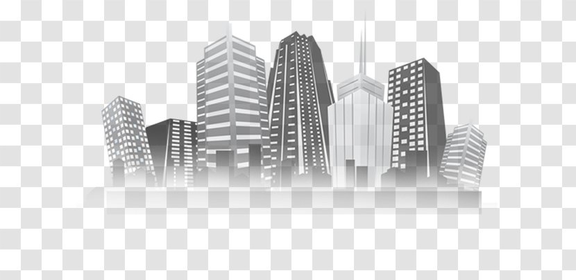 Vector Graphics Architecture Clip Art Royalty-free Illustration - Building - City Rooftop Transparent PNG