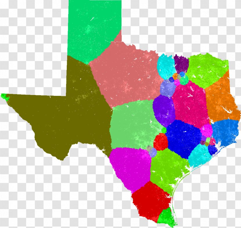 Texas World Map Congressional District United States House Of Representatives Transparent PNG
