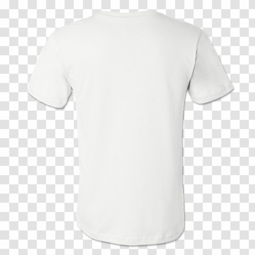 Printed T-shirt White Jersey - Pocket Transparent PNG
