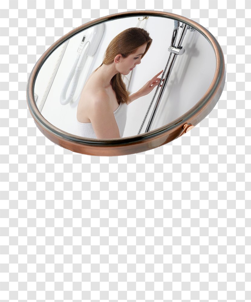 Rear-view Mirror Light Magnifying Glass Magnification - Makeup Transparent PNG