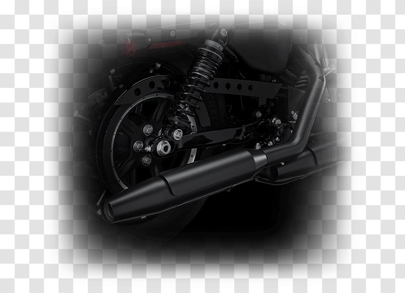 Exhaust System Harley-Davidson Sportster Huntington Beach Motorcycle - Motor Vehicle - Floating Tread Transparent PNG