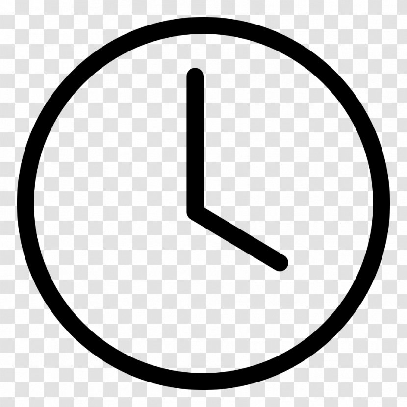 Symbol Clock - Party - Free Button Transparent PNG