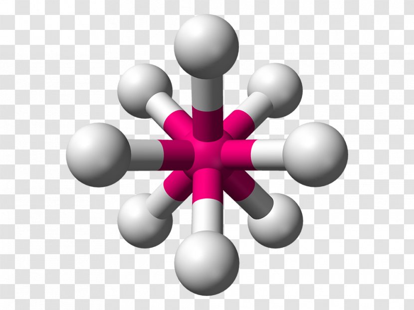 VSEPR Theory Square Antiprismatic Molecular Geometry Chemical Bond - Cross - Pentagonal Bipyramidal Molecule Geometria Mole Transparent PNG