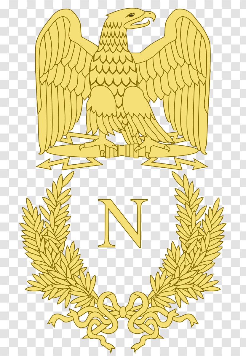First French Empire Napoleonic Wars Republic Coat Of Arms Emblem - Clothing Accessories Transparent PNG