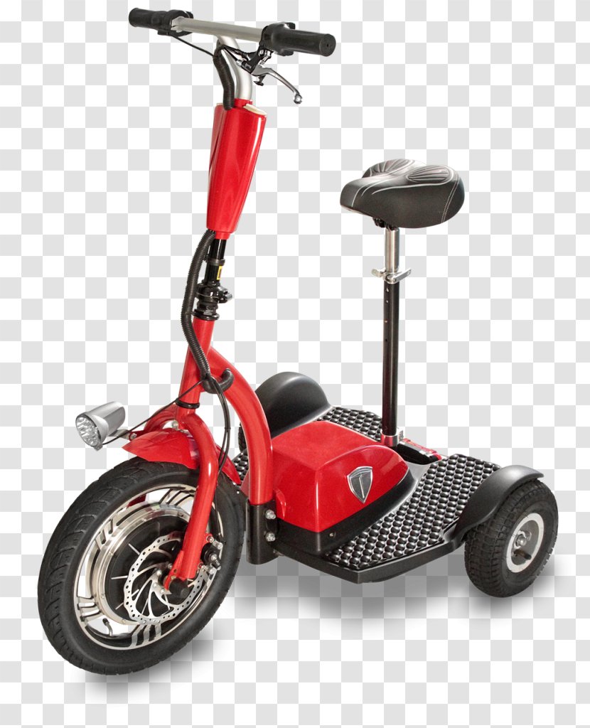Electric Motorcycles And Scooters Vehicle Three-wheeler - Bicycle - Scooter Transparent PNG