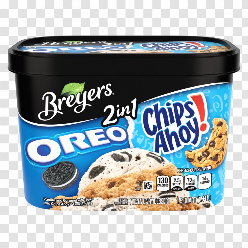 Dairy Products Frozen Dessert Spotted Dick Chips Ahoy! - Ahoy - Snickers Ice Cream Transparent PNG
