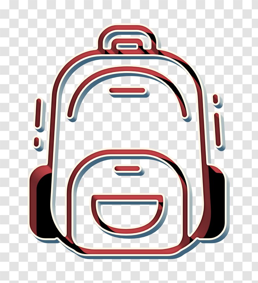Backpack Icon Backpacker Hiking - Small Appliance Baggage Transparent PNG