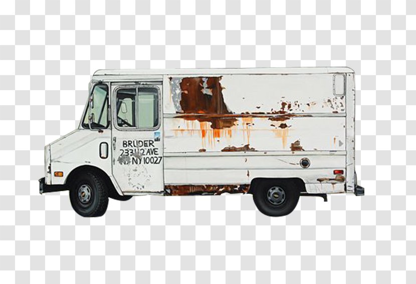 New York City Car Van Vehicle Truck - Compact - Rusty Transparent PNG