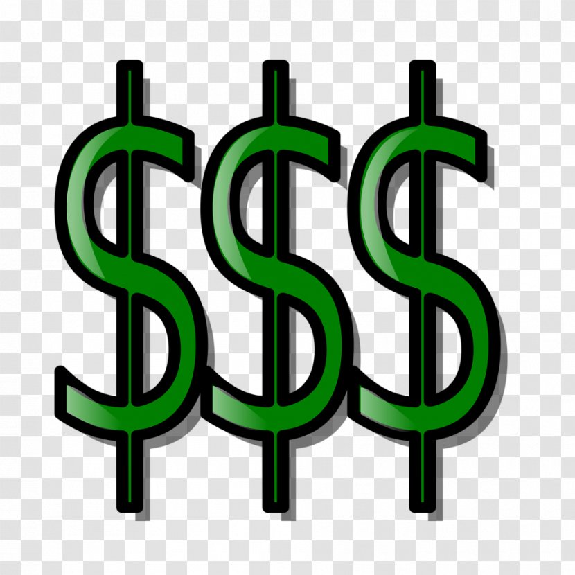 Dollar Sign Clip Art - Number - Money Signs Transparent PNG