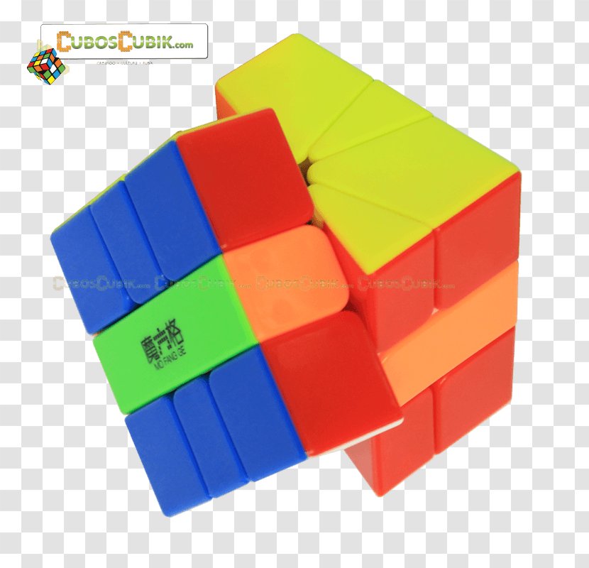 Jigsaw Puzzles Square-1 Rubik's Cube Toy Block - Colored Squares Transparent PNG