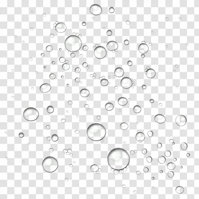 Vector Drops - White - Point Transparent PNG