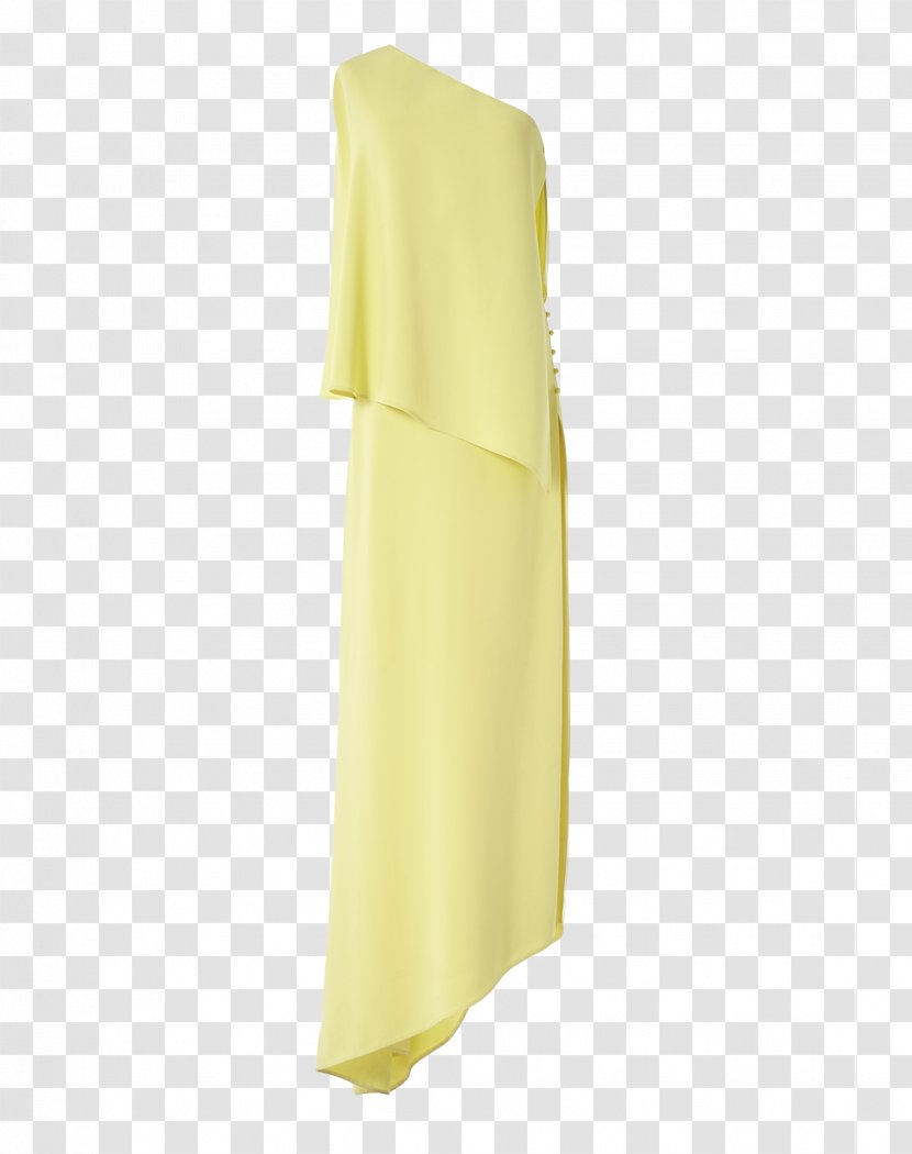 Shoulder Silk Dress - Pomelo Transparent PNG