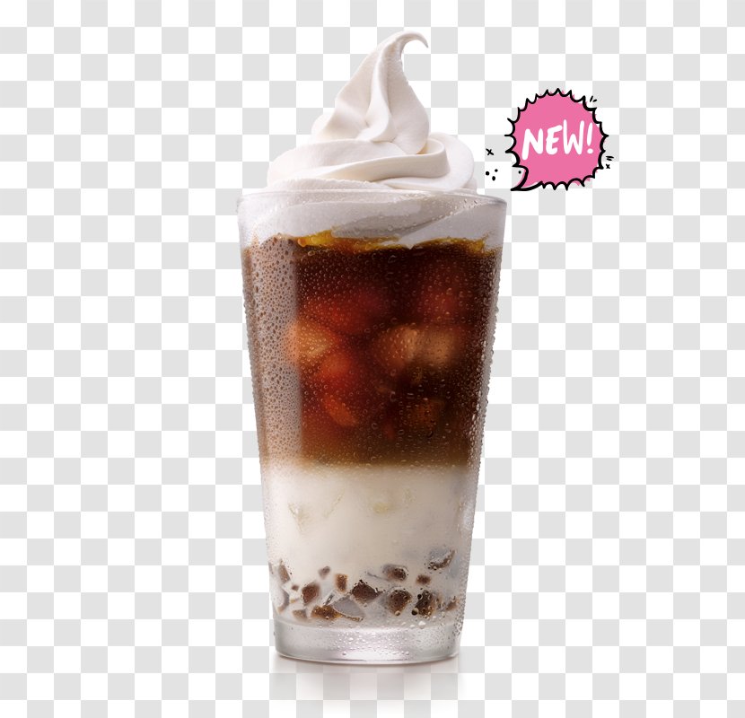 Frappé Coffee White Russian Sundae Cream Frozen Dessert - Drink - Coffe MILK Transparent PNG