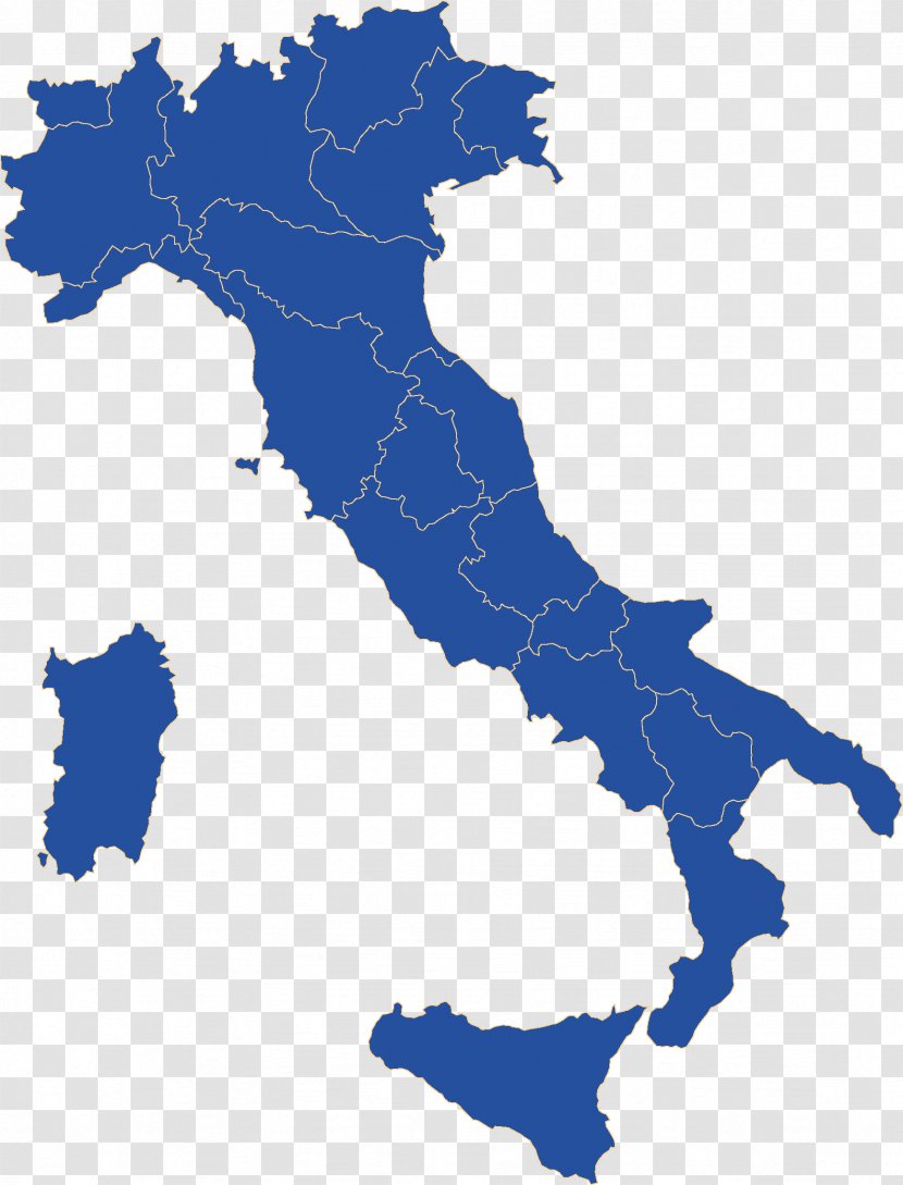 Regions Of Italy World Map Flag Transparent PNG