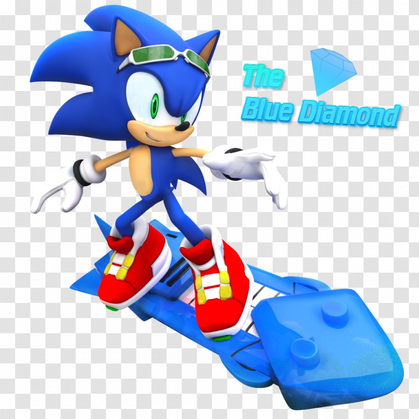 Sonic Riders: Zero Gravity Free Riders & Knuckles The Hedgehog 2 - Figurine Transparent PNG