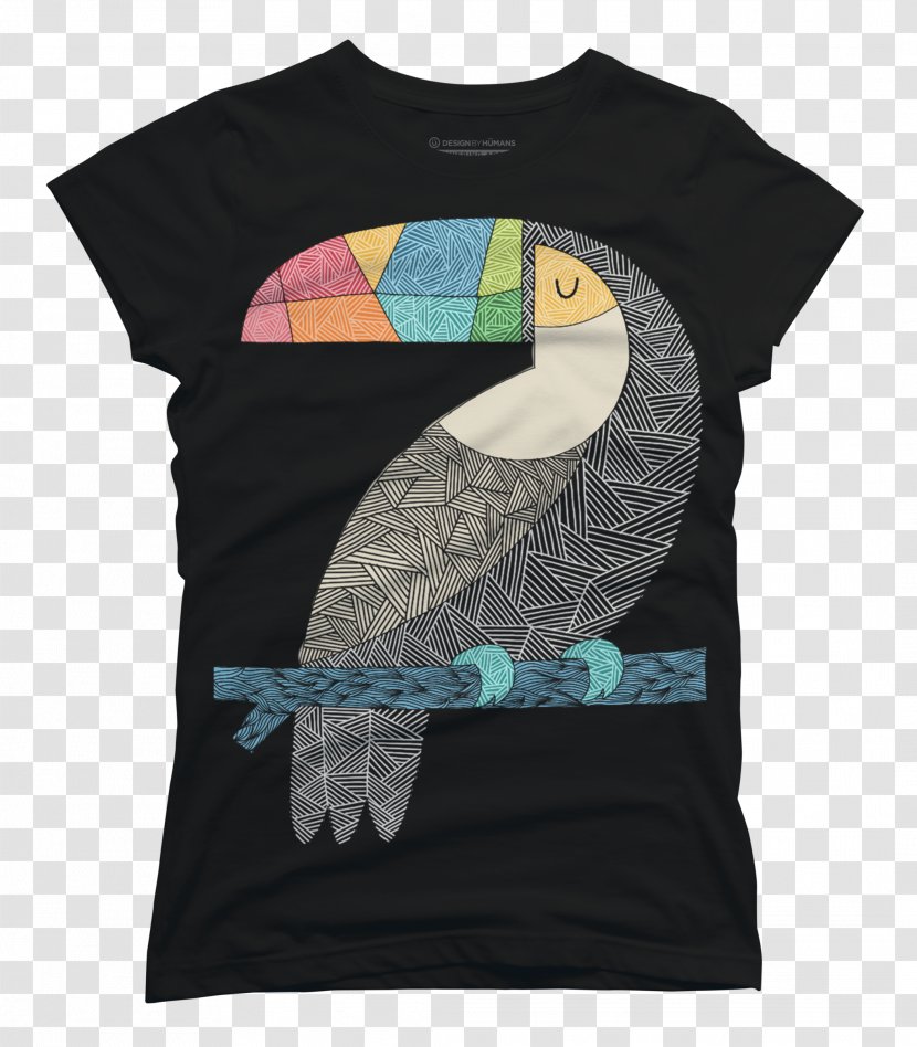 T-shirt Hoodie Sleeve Unisex Bluza - Tucan Transparent PNG