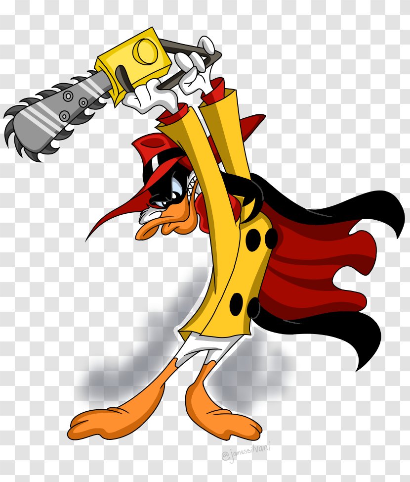 Negaduck Cartoon Grant Ward Illustration Villain - Clown - Darkwing Duck Transparent PNG