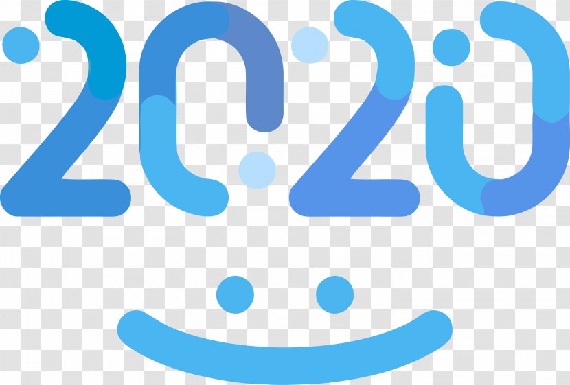 Happy New Year 2020 Years - Smile - Text Transparent PNG