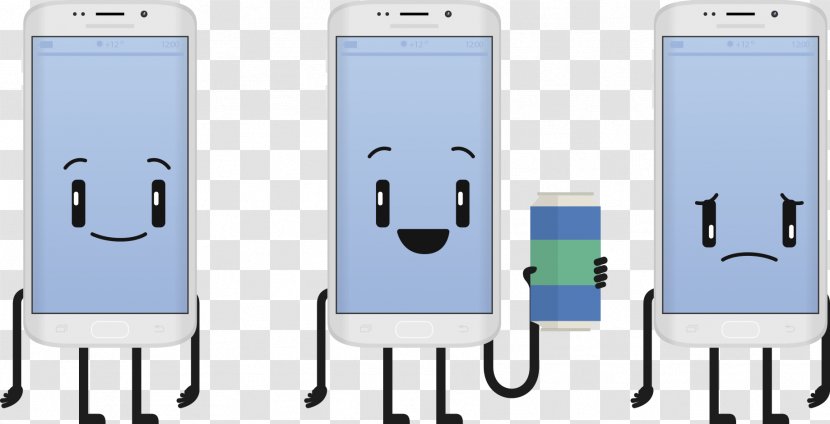 Telephony Mobile Phone Smartphone Telephone - Laughter - Vector Creative Transparent PNG
