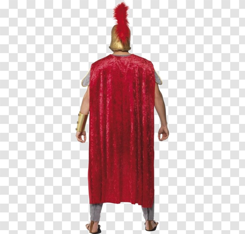 Costume Party Tunic Roman Legionary Cloak - Cape - Belt Transparent PNG