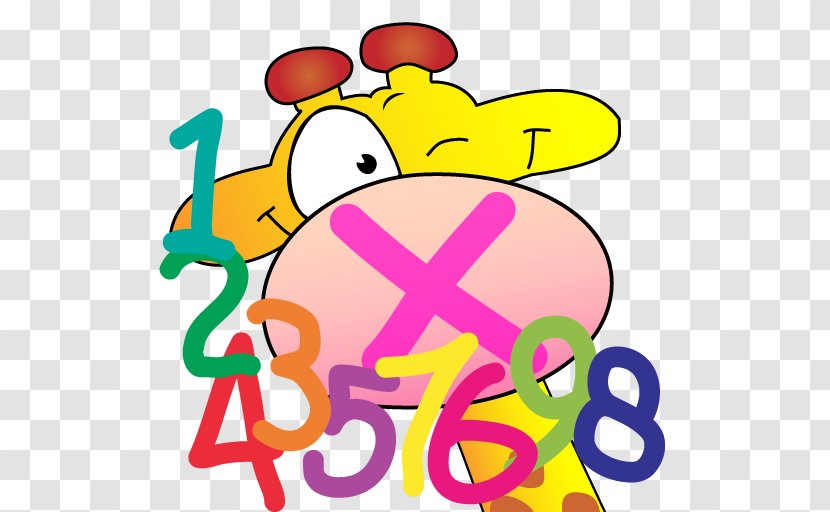 Multiplication Table Mathematics Clip Art - Year Three Transparent PNG