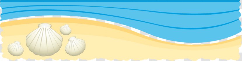 Cartoon Material Illustration - Blue - Summer Beach Vector Element Effect Transparent PNG