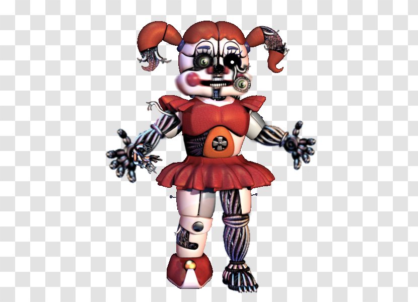 Five Nights At Freddy's: Sister Location T-shirt Circus Clown - Animatronics Transparent PNG