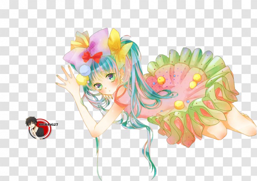 Artist DeviantArt Vocaloid Work Of Art - Scrolling - Hatsune Miku Transparent PNG