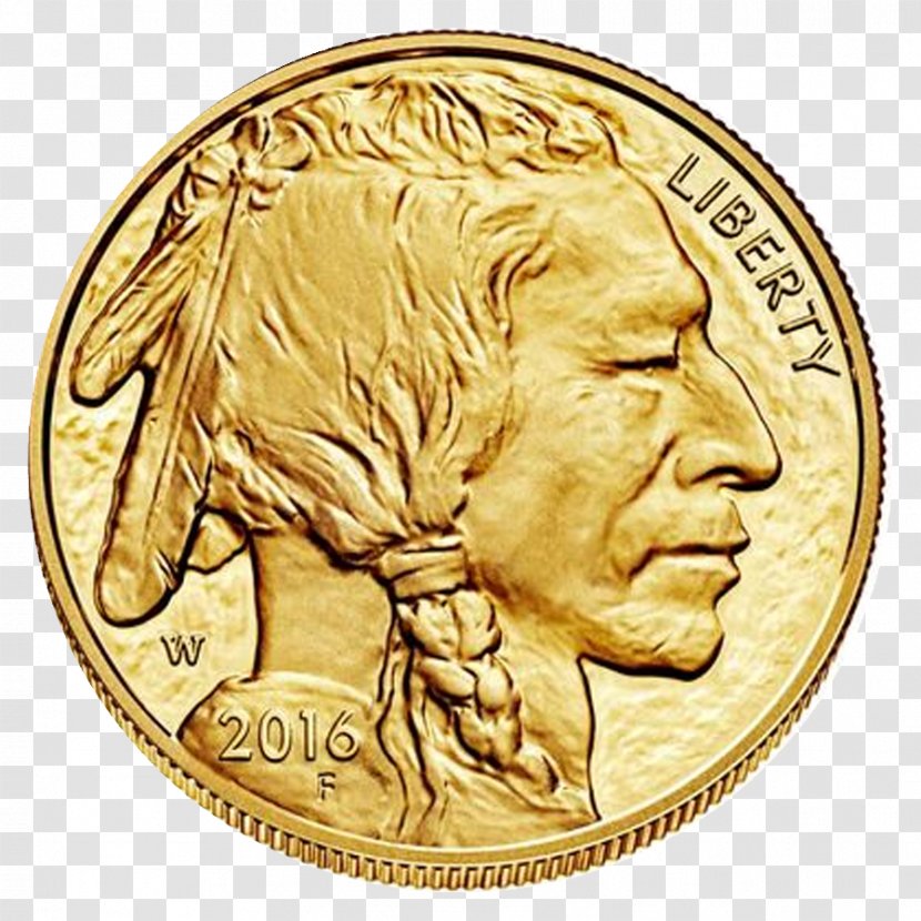 American Buffalo United States Mint Proof Coinage Gold Eagle - Coin Transparent PNG