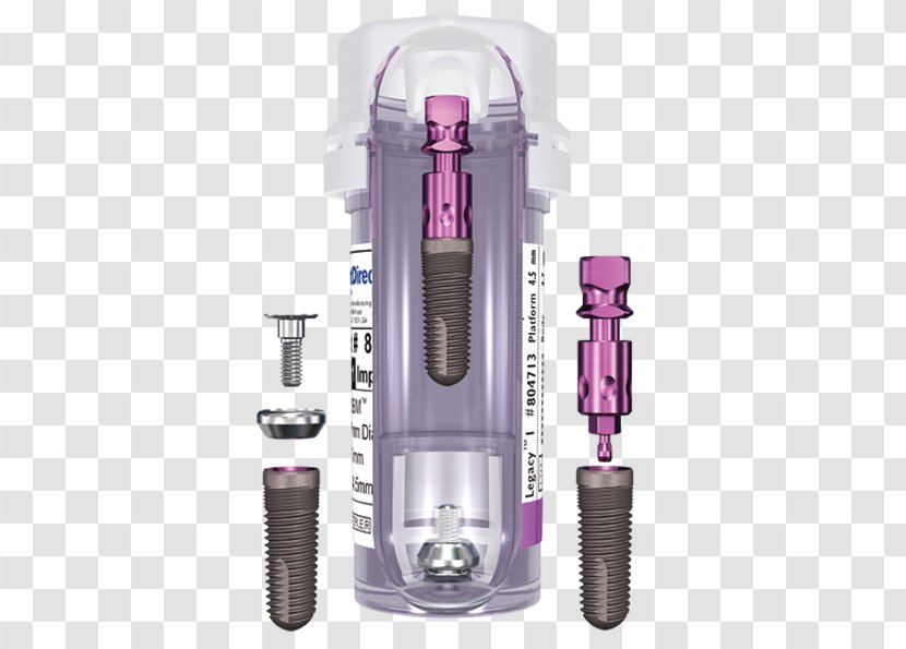 Dental Implant Prosthesis Tooth Abutment - Legacy Carrier Transparent PNG