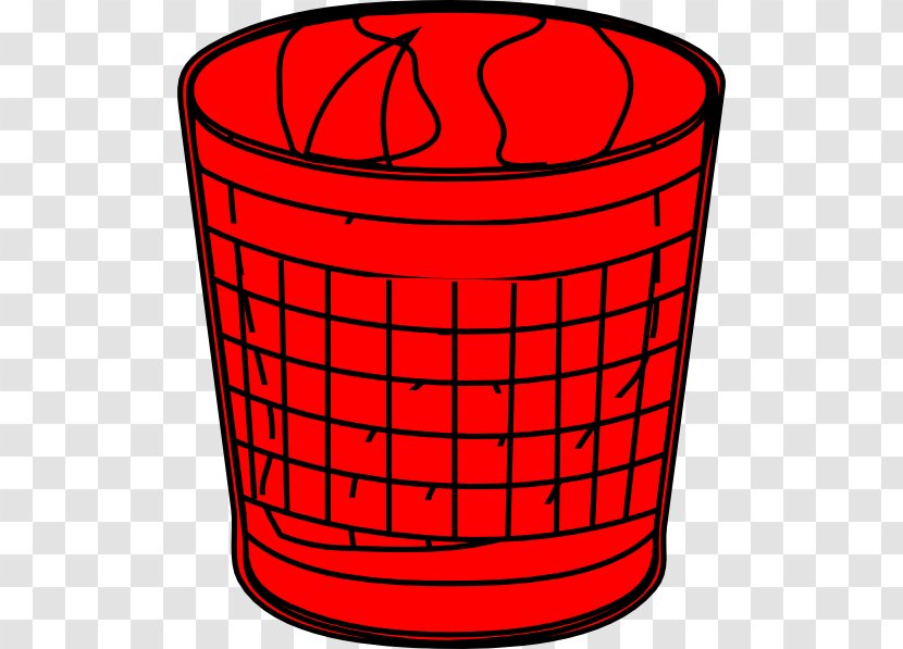 Plastic Bag Rubbish Bins & Waste Paper Baskets Recycling Management - Red - Bin Transparent PNG