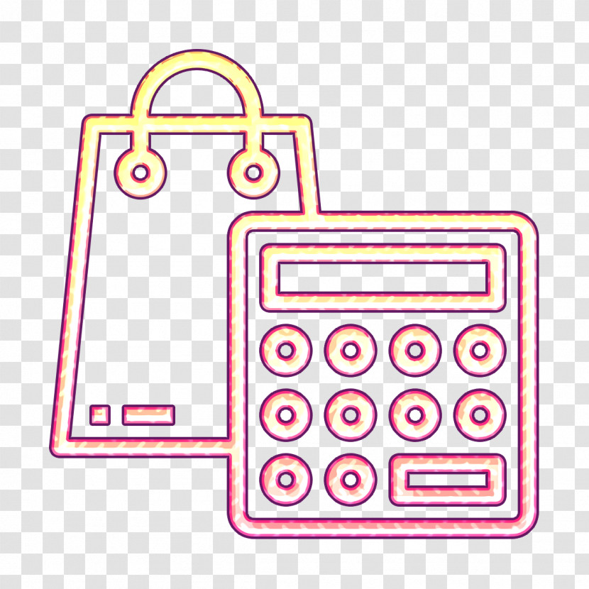Shopping Icon Commerce And Shopping Icon Calculator Icon Transparent PNG
