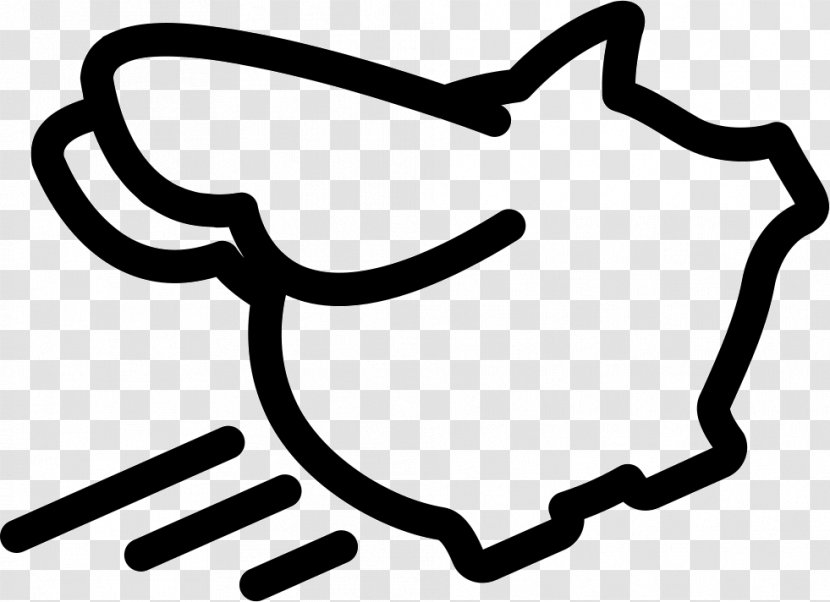 Pig Clip Art - When Pigs Fly Transparent PNG
