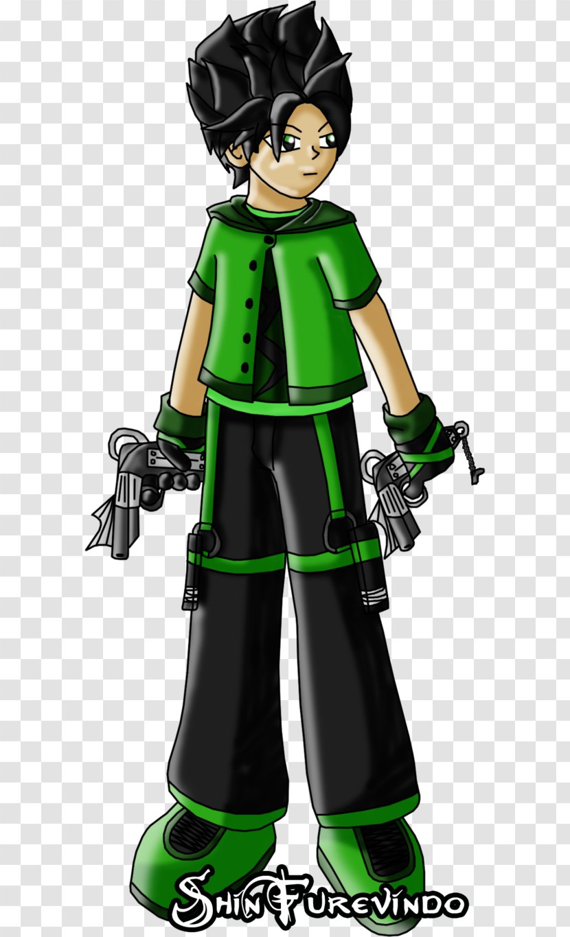 Cartoon Character Profession Costume - Gunner Transparent PNG