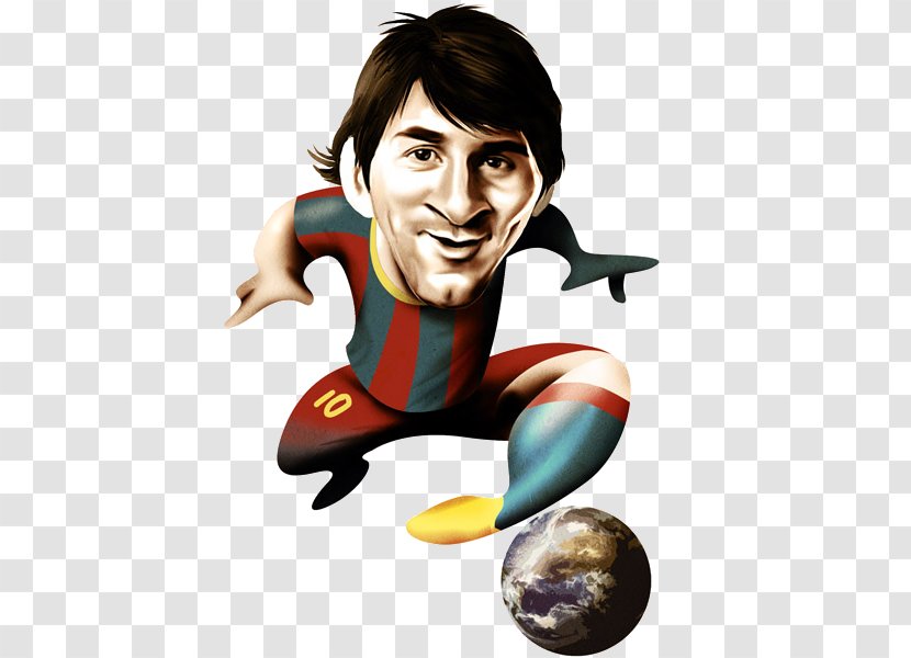 Lionel Messi FC Barcelona Argentina National Football Team Drawing - Cristiano Ronaldo - Bruce Lee Clipart Caricature Art Transparent PNG