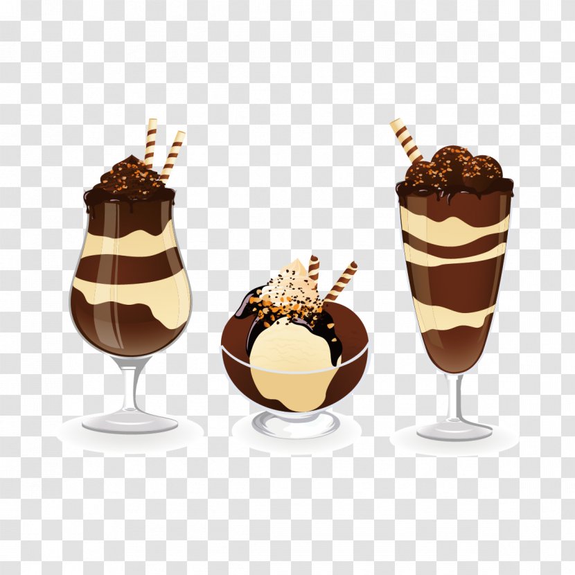 Ice Cream Chocolate Bar Lollipop Stick Candy Bonbon - Dairy Product - Creative Transparent PNG