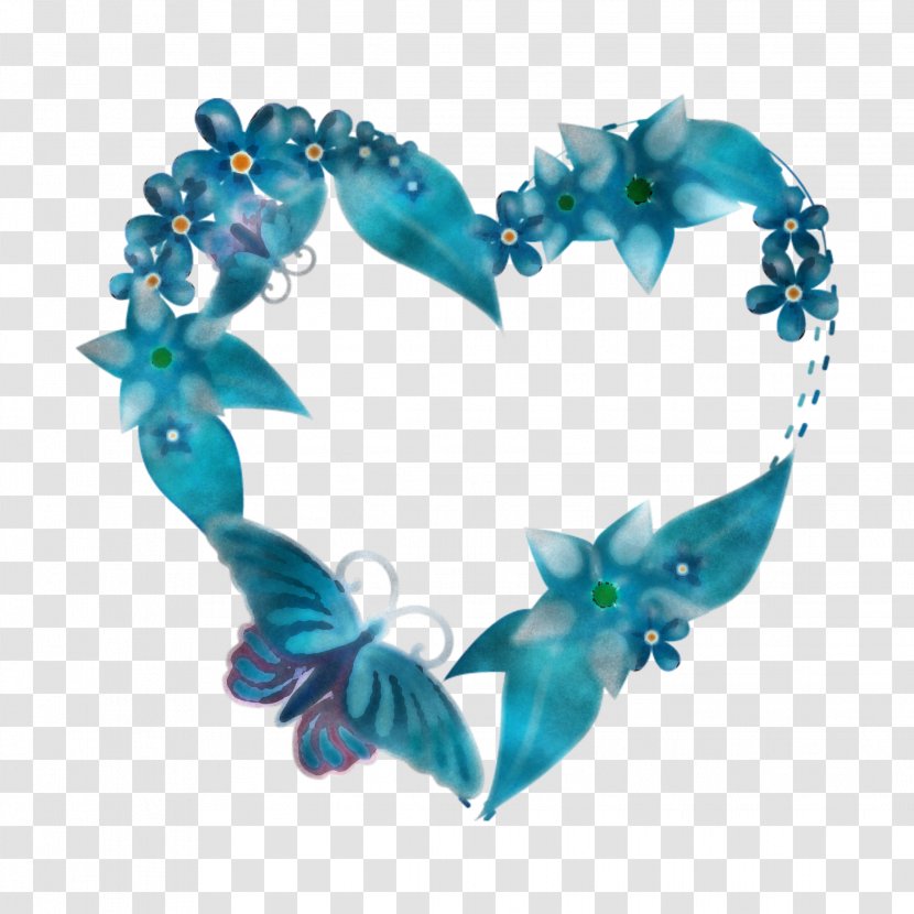 Blue Aqua Turquoise Teal - Fashion Accessory - Jewellery Plant Transparent PNG