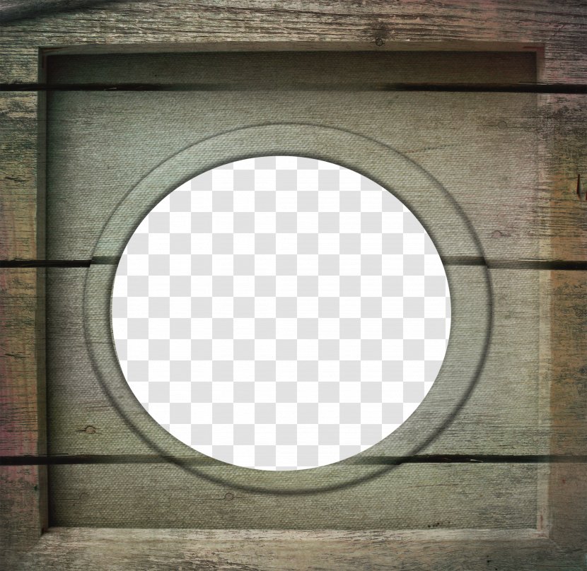 Brown Picture Frame Icon - Idea - Wood Hole Transparent PNG