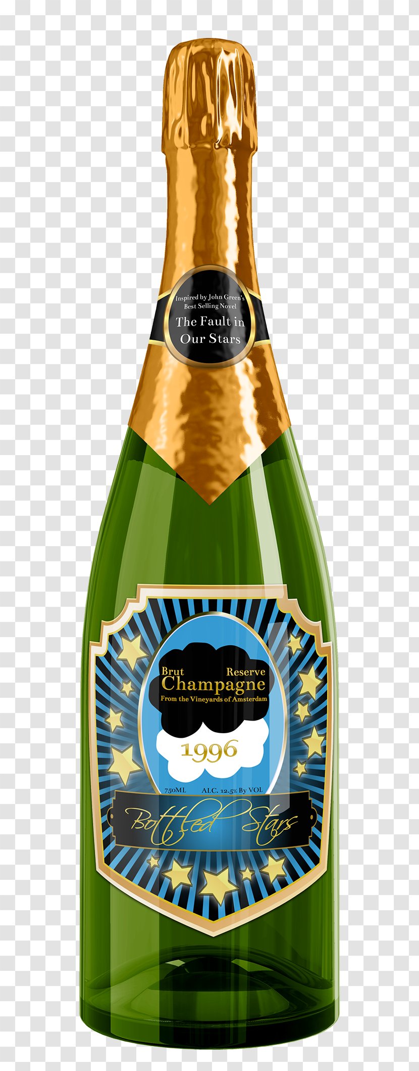 Champagne Beer Bottle Wine The Fault In Our Stars Transparent PNG